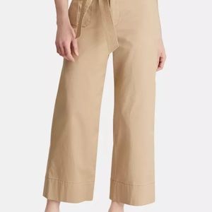 Ralph Lauren Sport-Wide Leg Flat Front Khaki s. 10